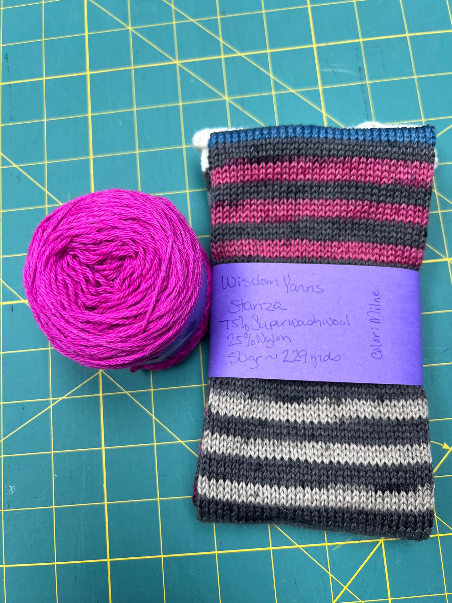 Sock tube kit - Striped Milne and Rainbow fish