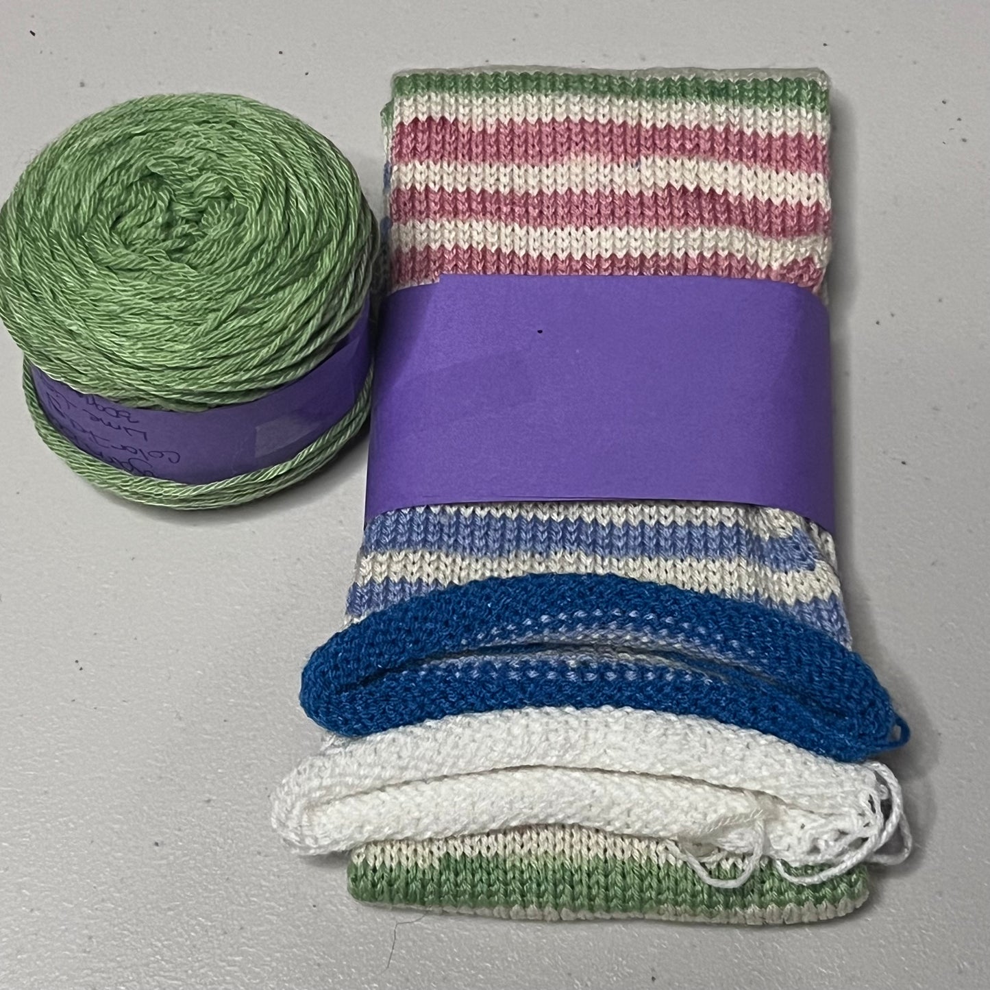 Sock tube kit - Pastel Party with Lime light