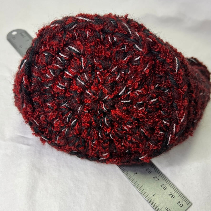 Small crocheted basket