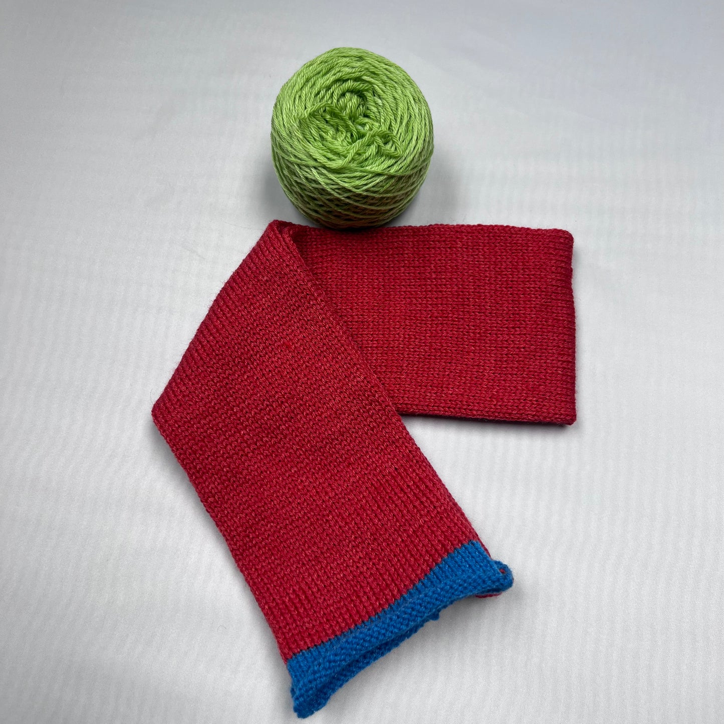 Sock tube kit - Cardinal red and Lime-Light