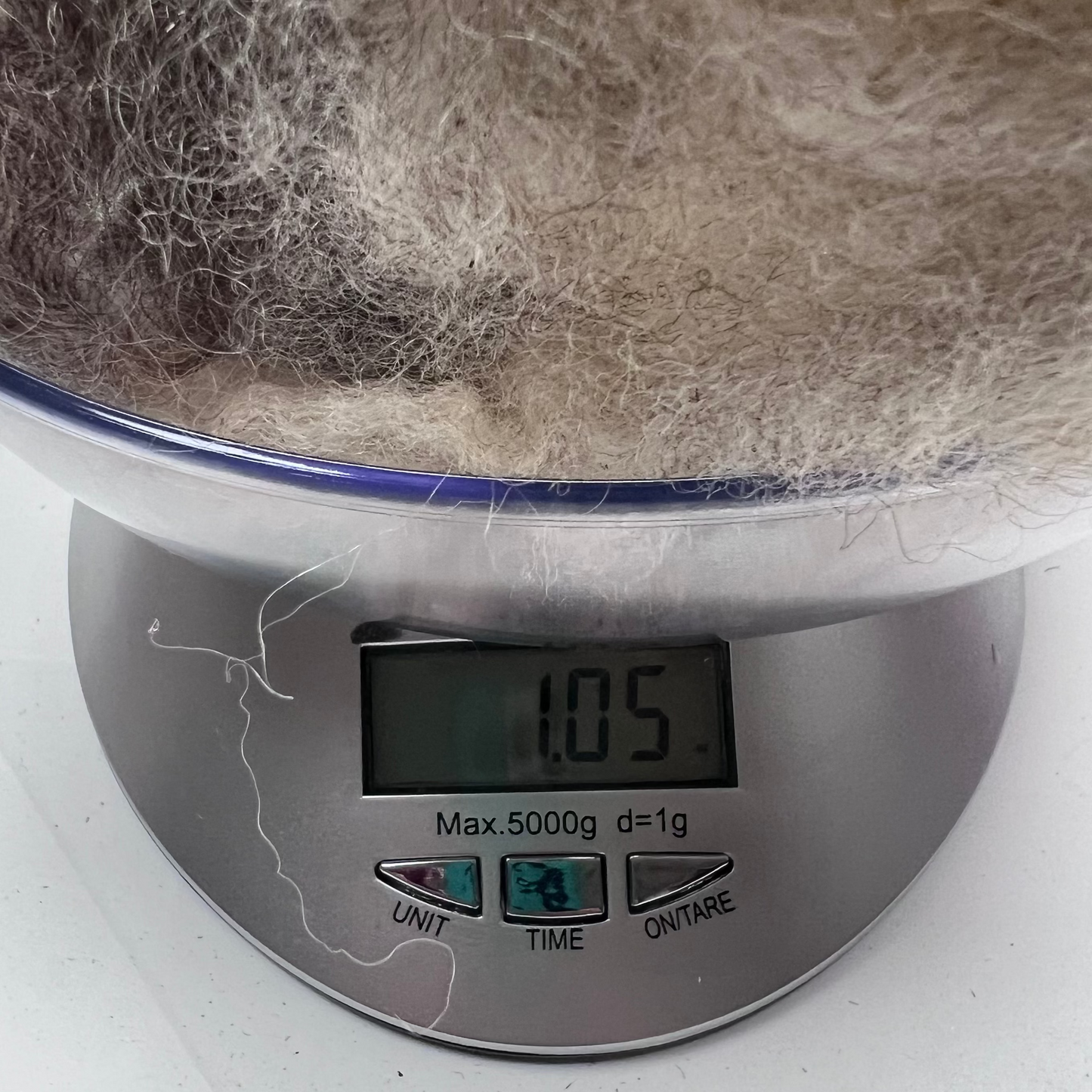 Woolie's Variegated Fleece - Premium Long Wool Sheep's Wool by the Ounce