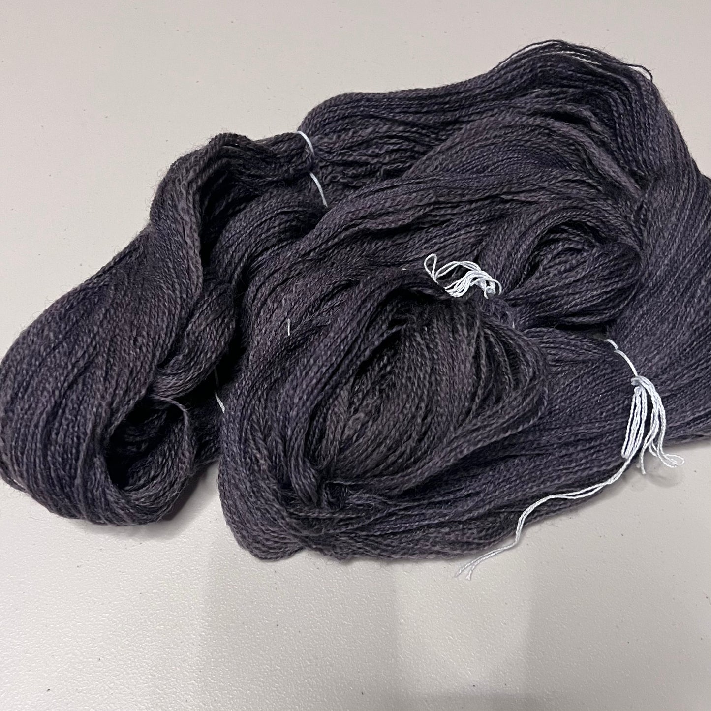 Handspun Blackberry Yarn