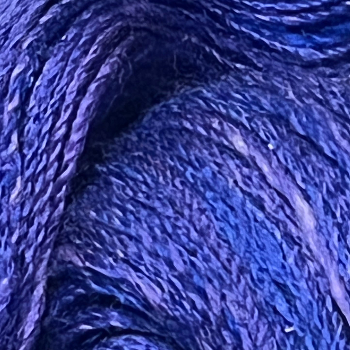 Handspun Blue Variegated Yarn
