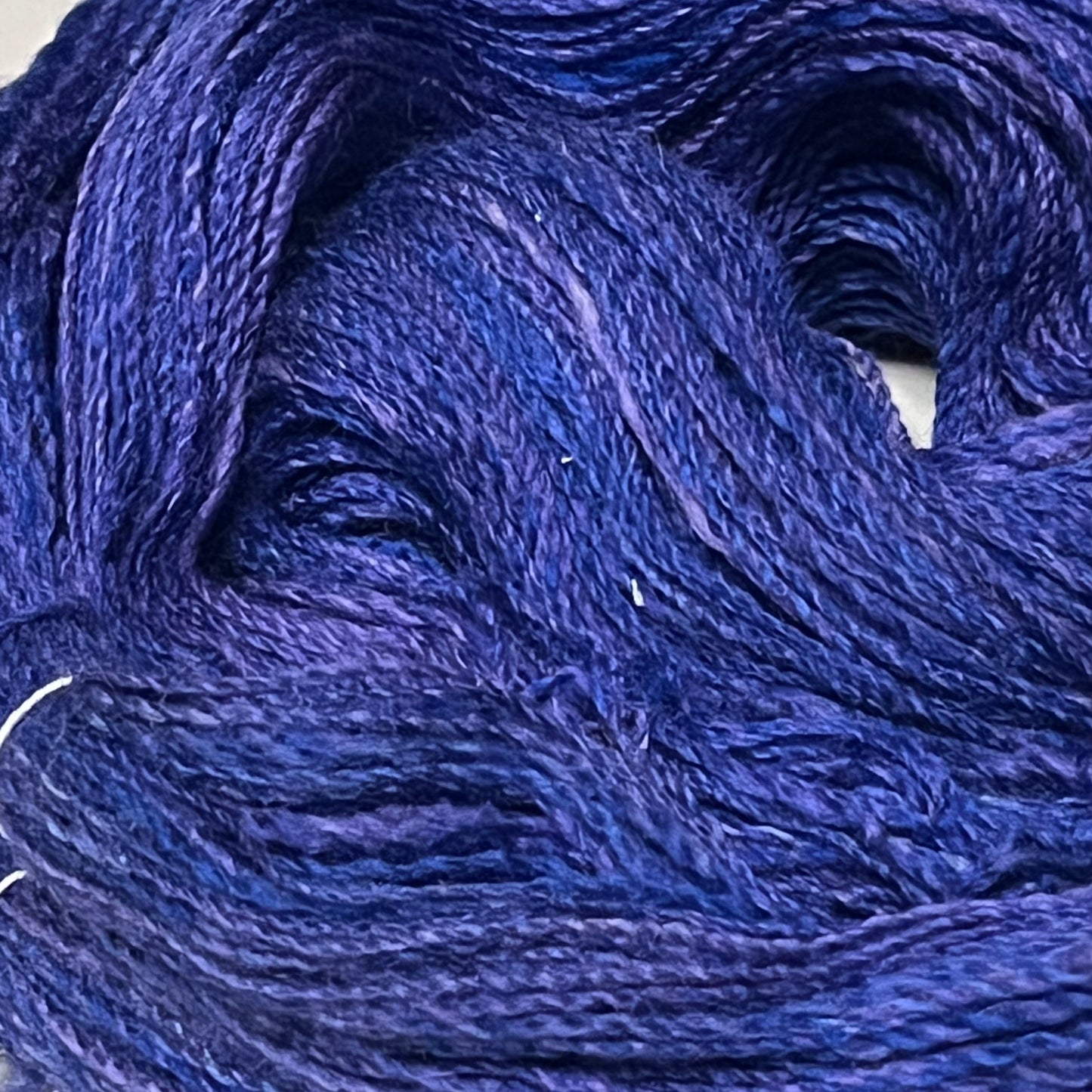 Handspun Blue Variegated Yarn