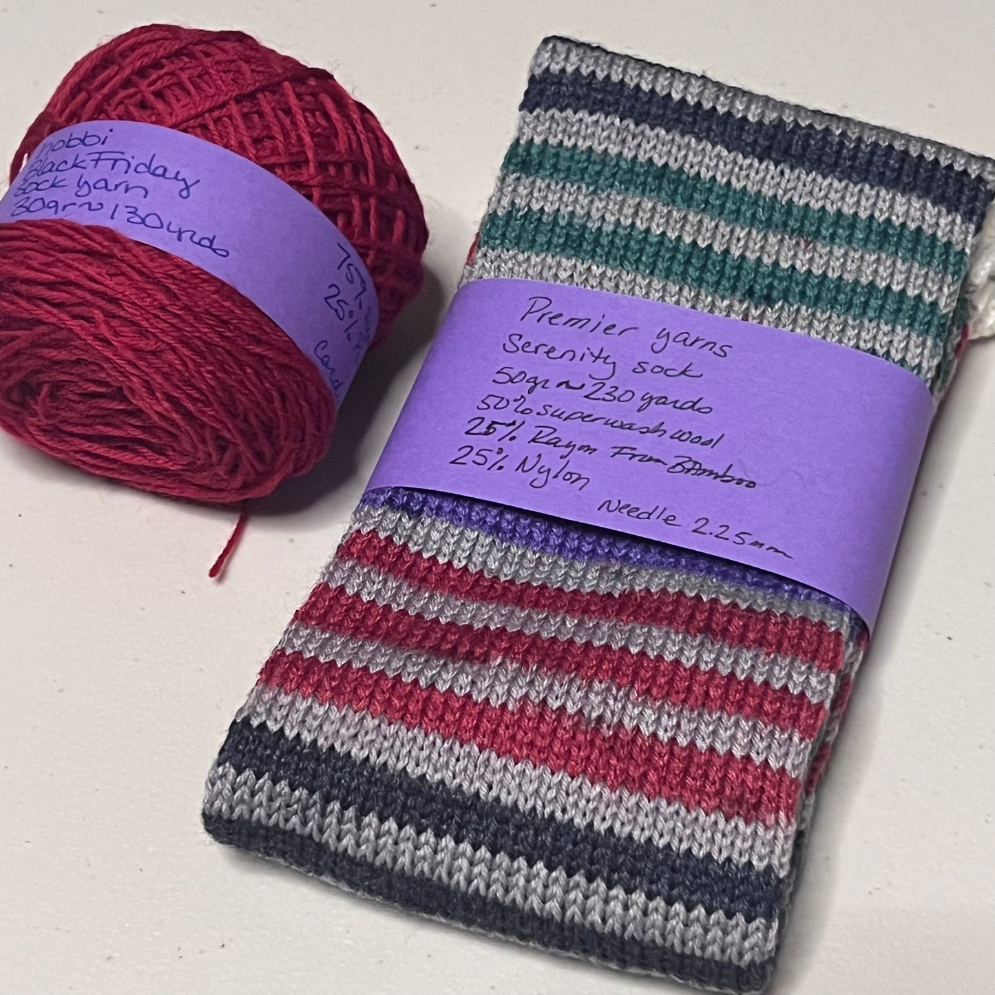 Sock tube kit - Primary grey with Cardinal