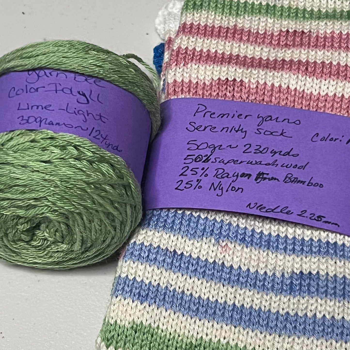 Sock tube kit - Pastel Party with Lime light