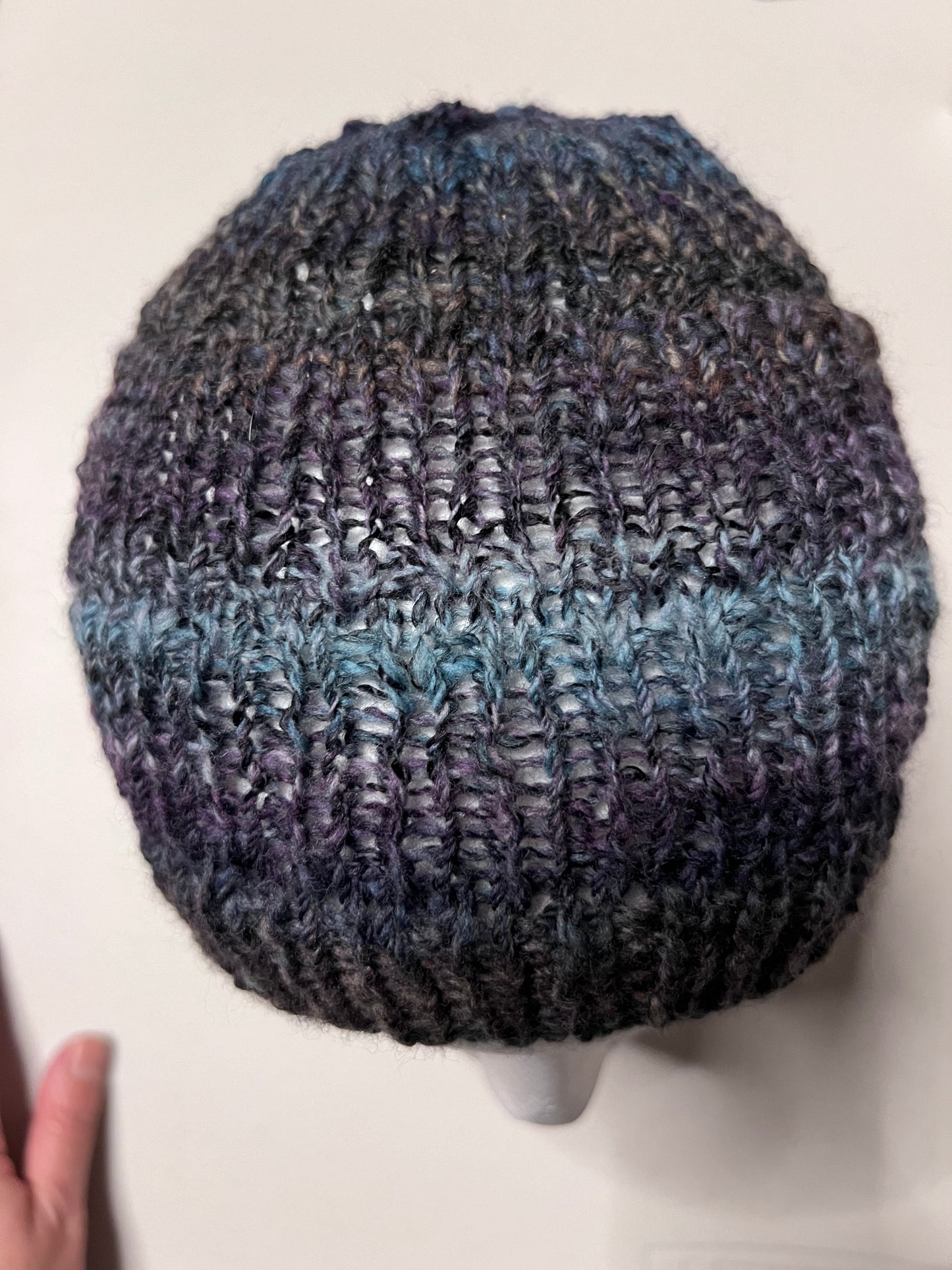 Hand Spun / Knit Beanie Hat